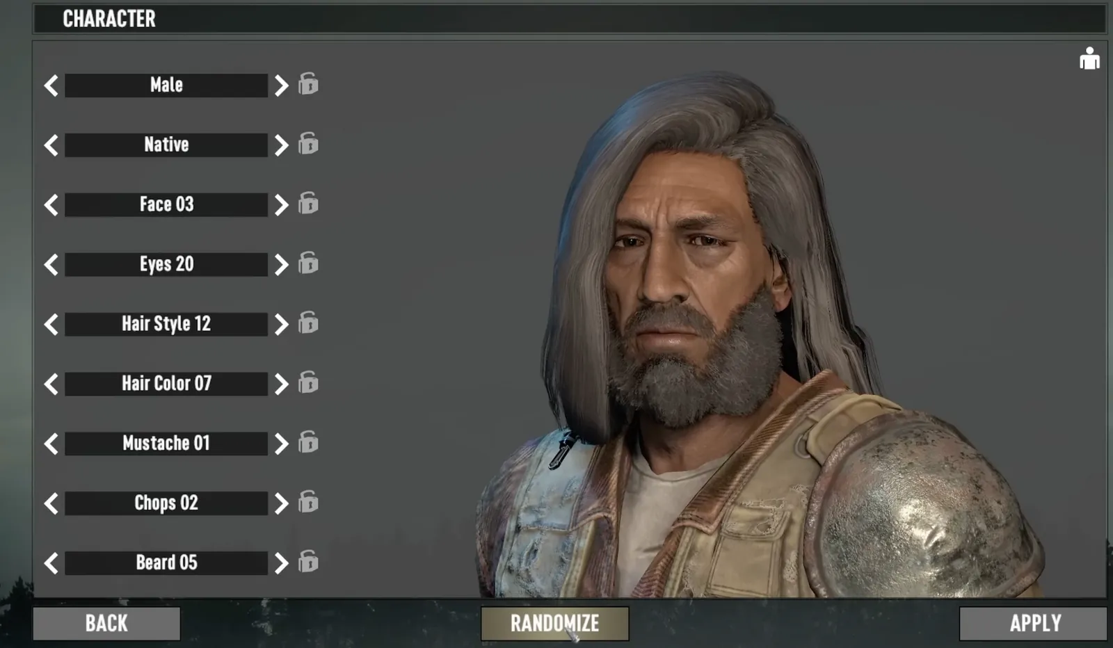 HD character system customizing sex, race, faces, eyes, hairstyles, and more