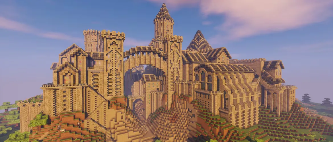 Lore-driven Minecraft kingdoms roleplay server